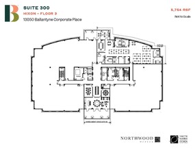 13850 Ballantyne Corporate Pl, Charlotte, NC à louer Plan d’étage– Image 1 sur 1