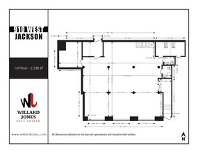 900-910 W Jackson Blvd, Chicago, IL à louer Plan d’étage– Image 1 sur 36