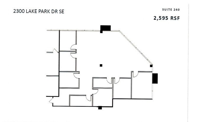 2300 Lake Park Dr SE, Smyrna, GA à louer Plan d’étage– Image 1 sur 15
