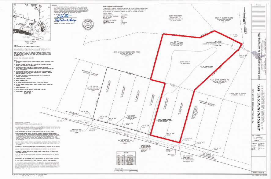 3950 Southport Supply, Southport, NC à vendre - Plan de site – Image 2 sur 8