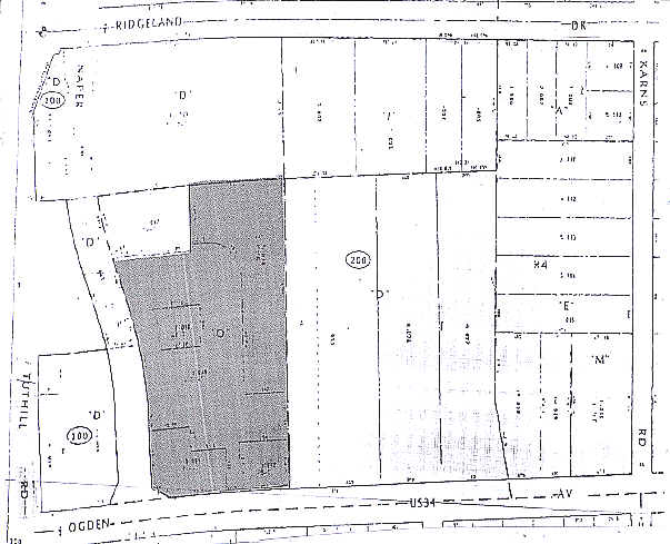 1512 N Naper Blvd, Naperville, IL à louer - Plan cadastral – Image 2 sur 14