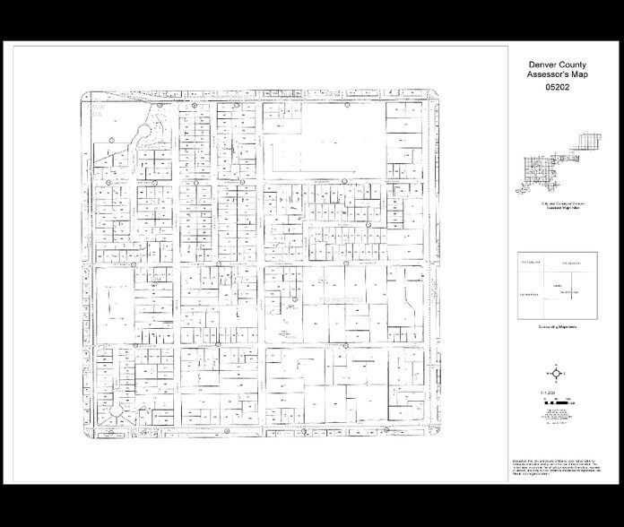 3031 W Florida Ave, Denver, CO à louer - Plan cadastral – Image 2 sur 2