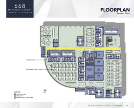 668 Mission Ct, Fremont, CA à louer Plan d’étage– Image 2 sur 2