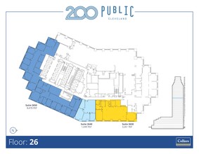 200 Public Sq, Cleveland, OH à louer Plan d’étage– Image 1 sur 1