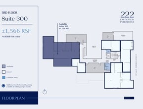 222 E Canon Perdido St, Santa Barbara, CA à louer Plan d’étage– Image 1 sur 1