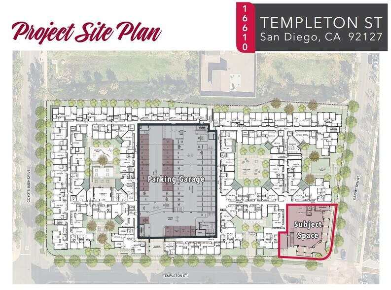 16610 Templeton St, San Diego, CA à louer - Plan de site – Image 3 sur 7