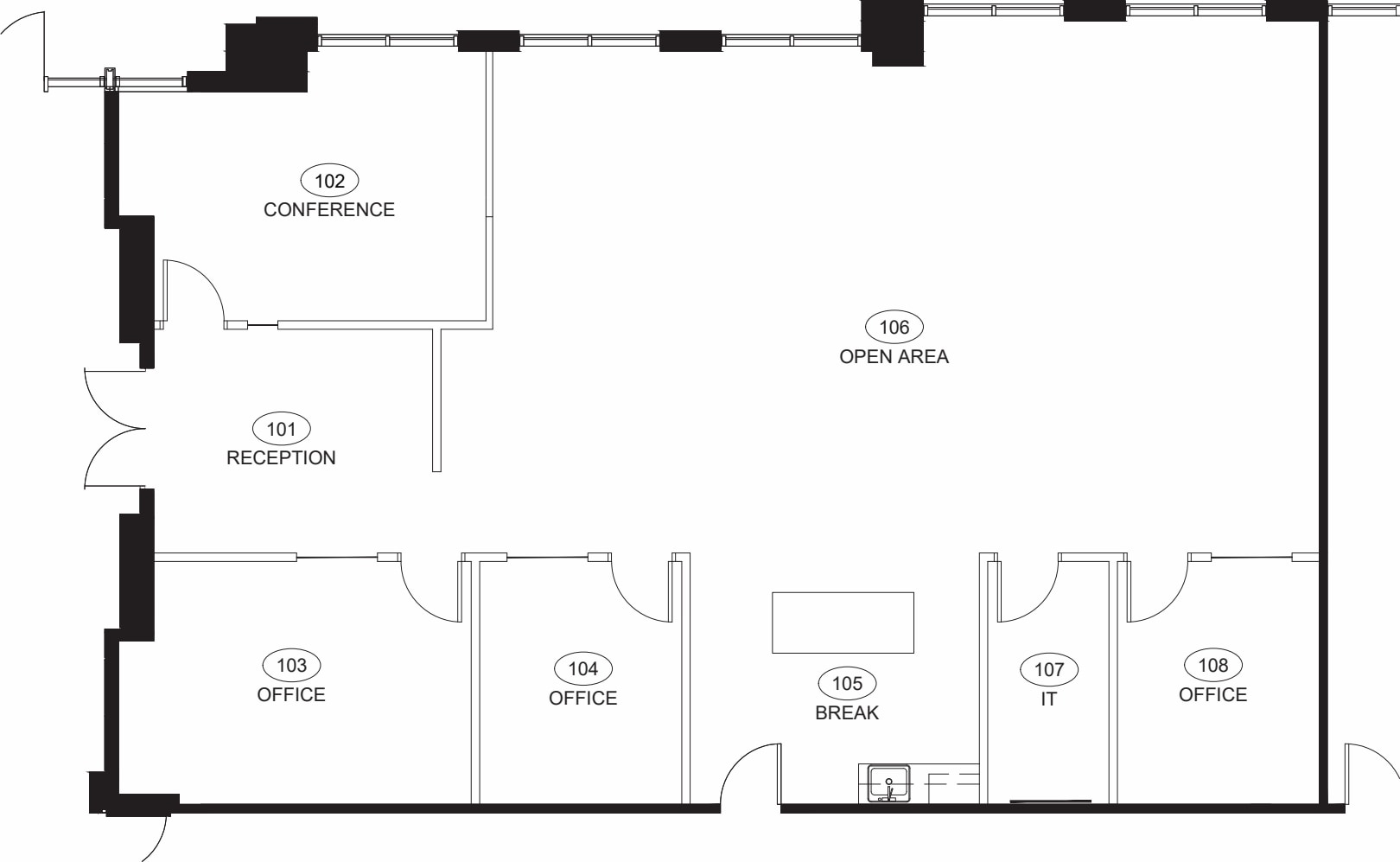 10735 David Taylor Dr, Charlotte, NC à louer Plan d’étage– Image 1 sur 1