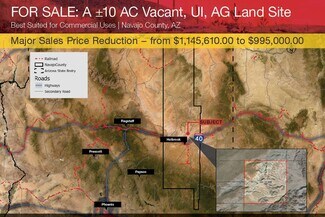Plus de détails pour ±10 AC Vacant Land Navajo County, AZ, Hereford, AZ - Terrain à vendre