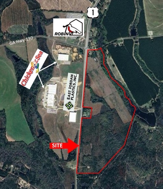 Plus de détails pour 1687 US Highway 1 N, Lyons, GA - Terrain à vendre