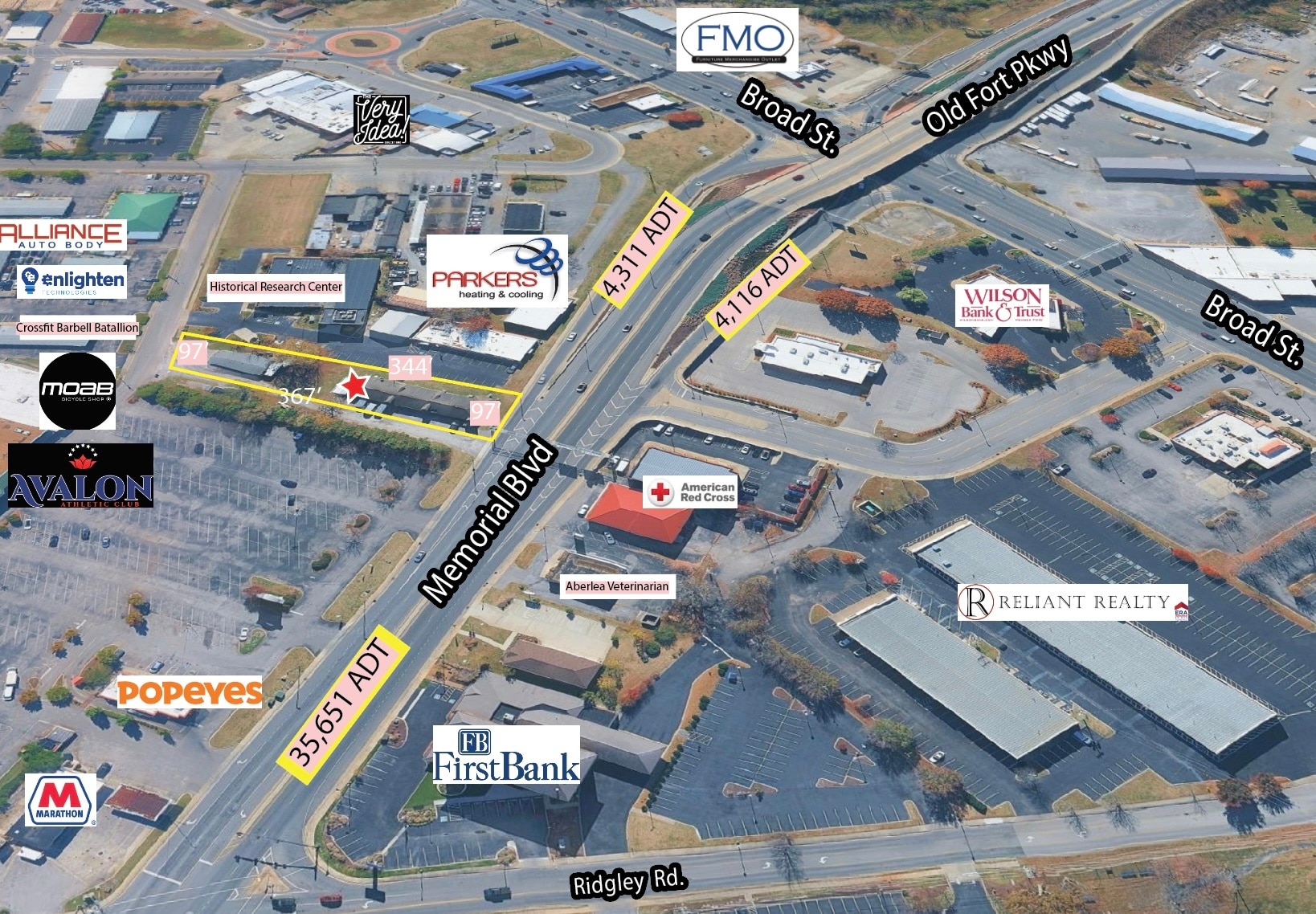 510 Memorial Blvd, Murfreesboro, TN à vendre Photo de l’immeuble– Image 1 sur 2