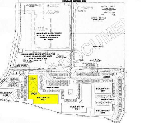 8155 E Indian Bend Rd, Scottsdale, AZ à vendre - Plan cadastral – Image 3 sur 50
