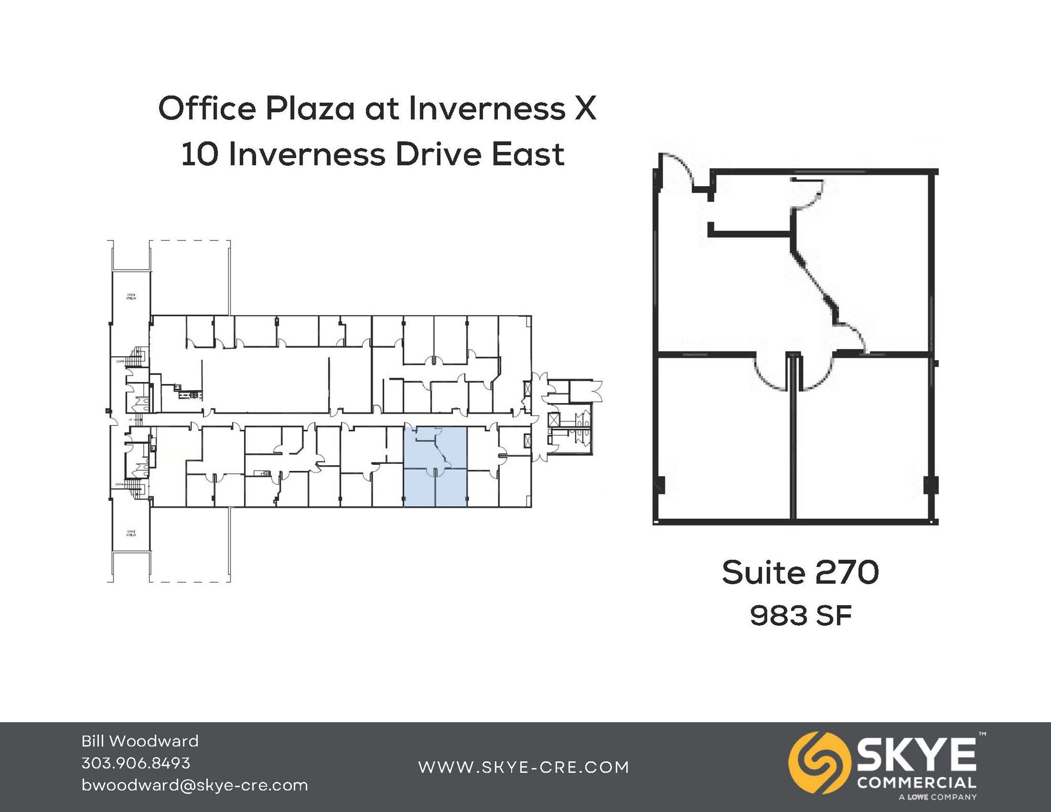 10 Inverness Dr E, Englewood, CO à louer Plan d’étage– Image 1 sur 1