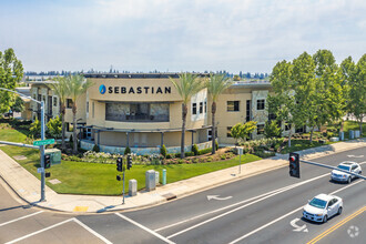 7600-7604 N Palm Ave, Fresno, CA - VUE AÉRIENNE  vue de carte