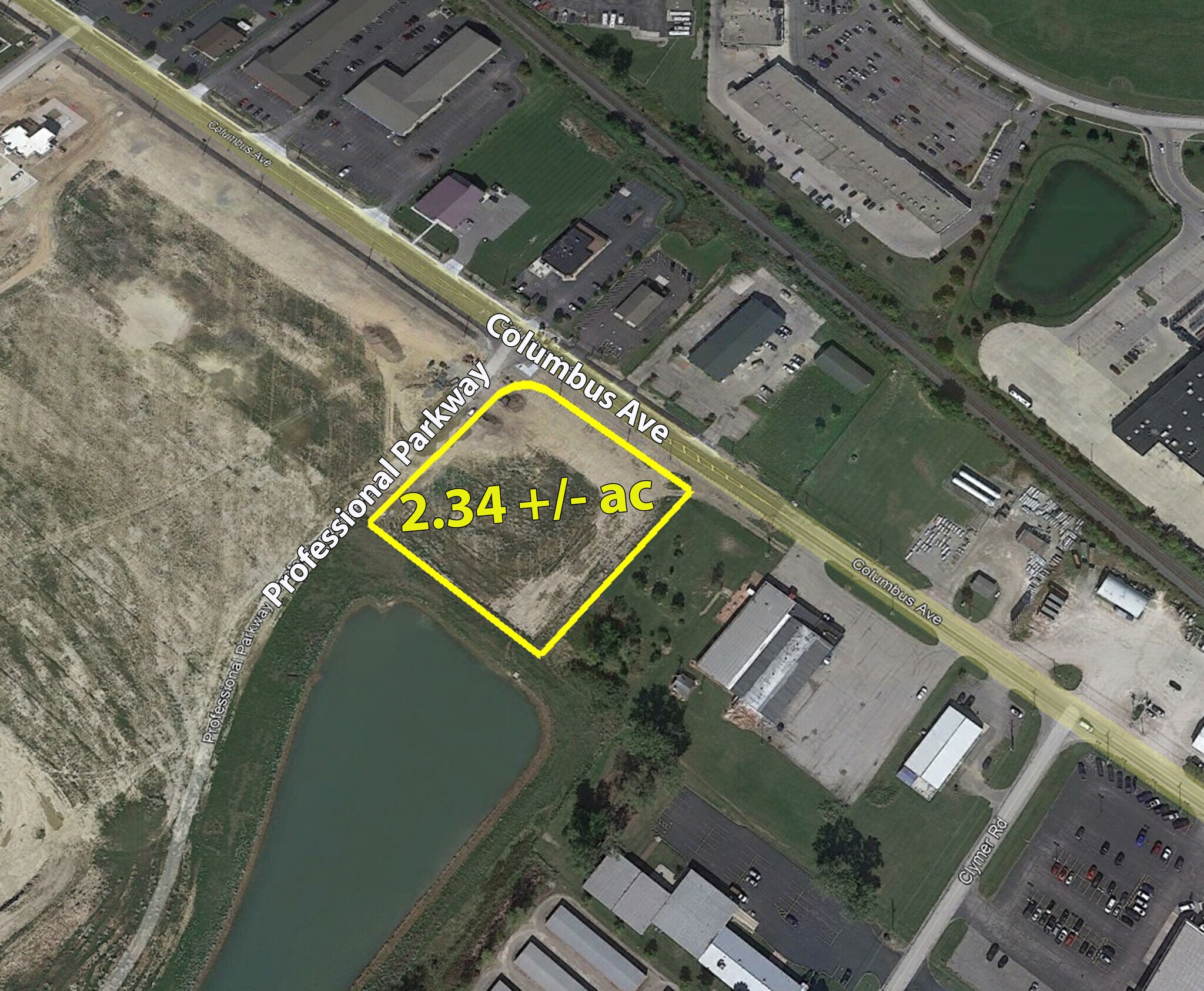 0 Columbus Ave, Marysville, OH à vendre Aérien– Image 1 sur 3