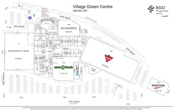 4900 27th St, Vernon, BC à louer Plan d’étage– Image 1 sur 1