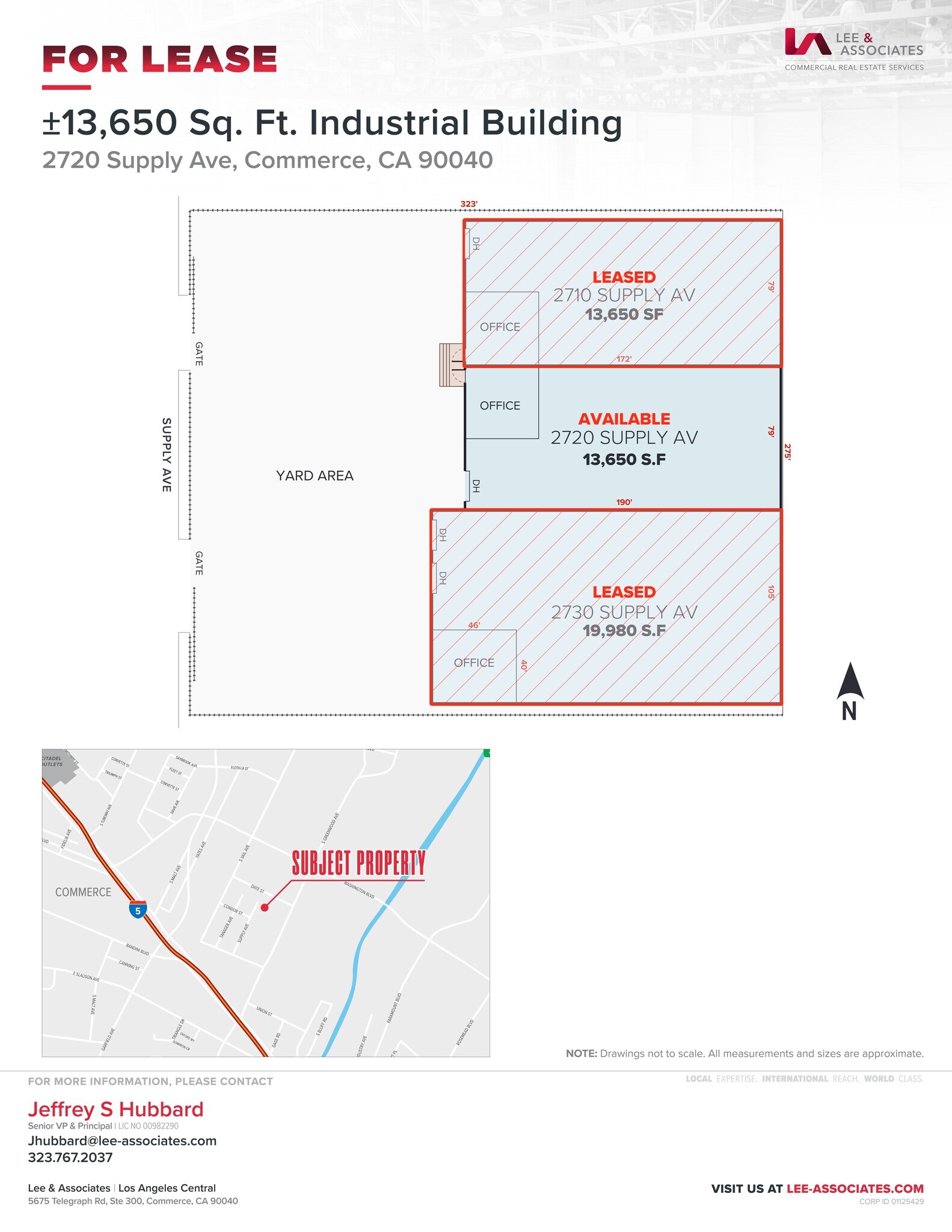 2710-2728 Supply Ave, Commerce, CA à louer Plan de site– Image 1 sur 2