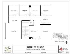12770 Coit Rd, Dallas, TX à louer Plan de site– Image 2 sur 2