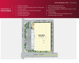 11275 Banana Ave, Fontana, CA à louer Plan d’étage– Image 1 sur 1