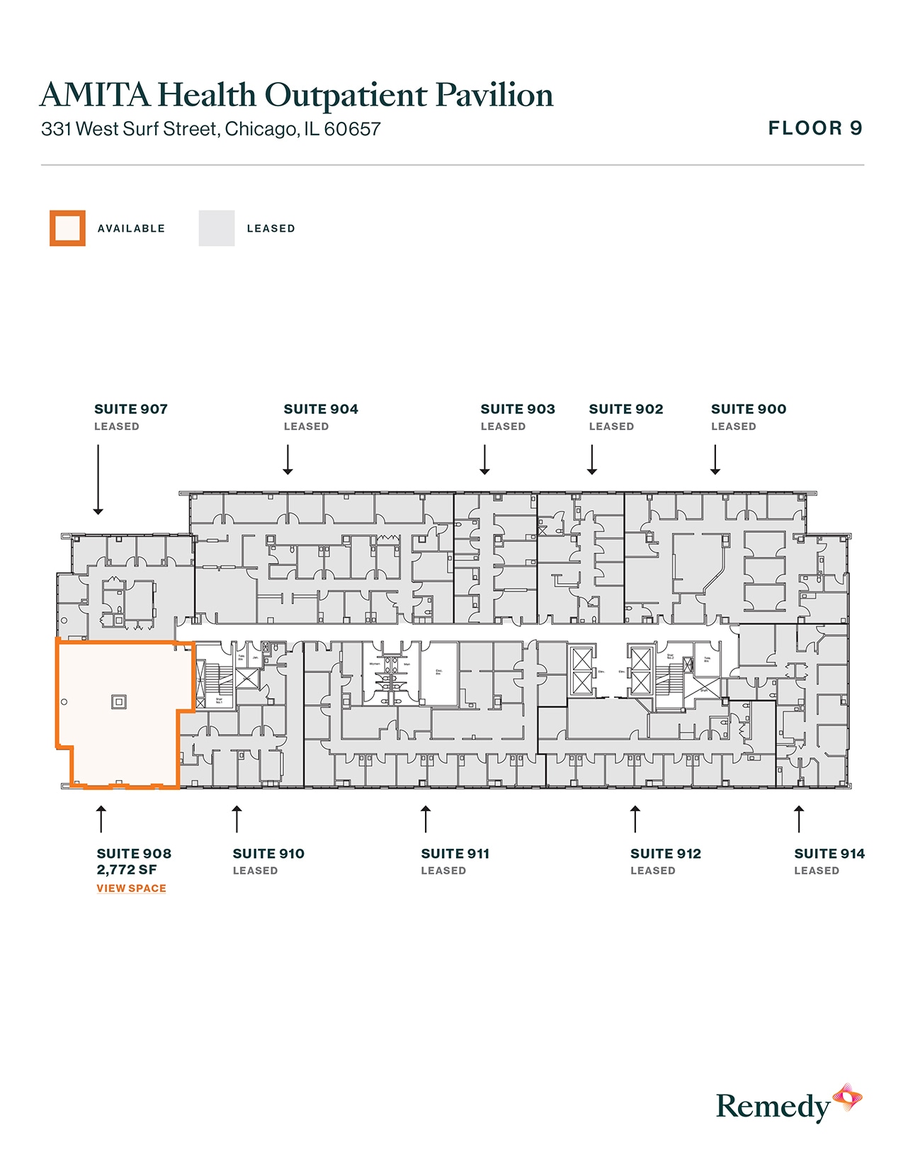 331 W Surf St, Chicago, IL à louer Plan d’étage– Image 1 sur 4