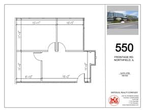 540-550 W Frontage Rd, Northfield, IL à louer Plan de site– Image 1 sur 5