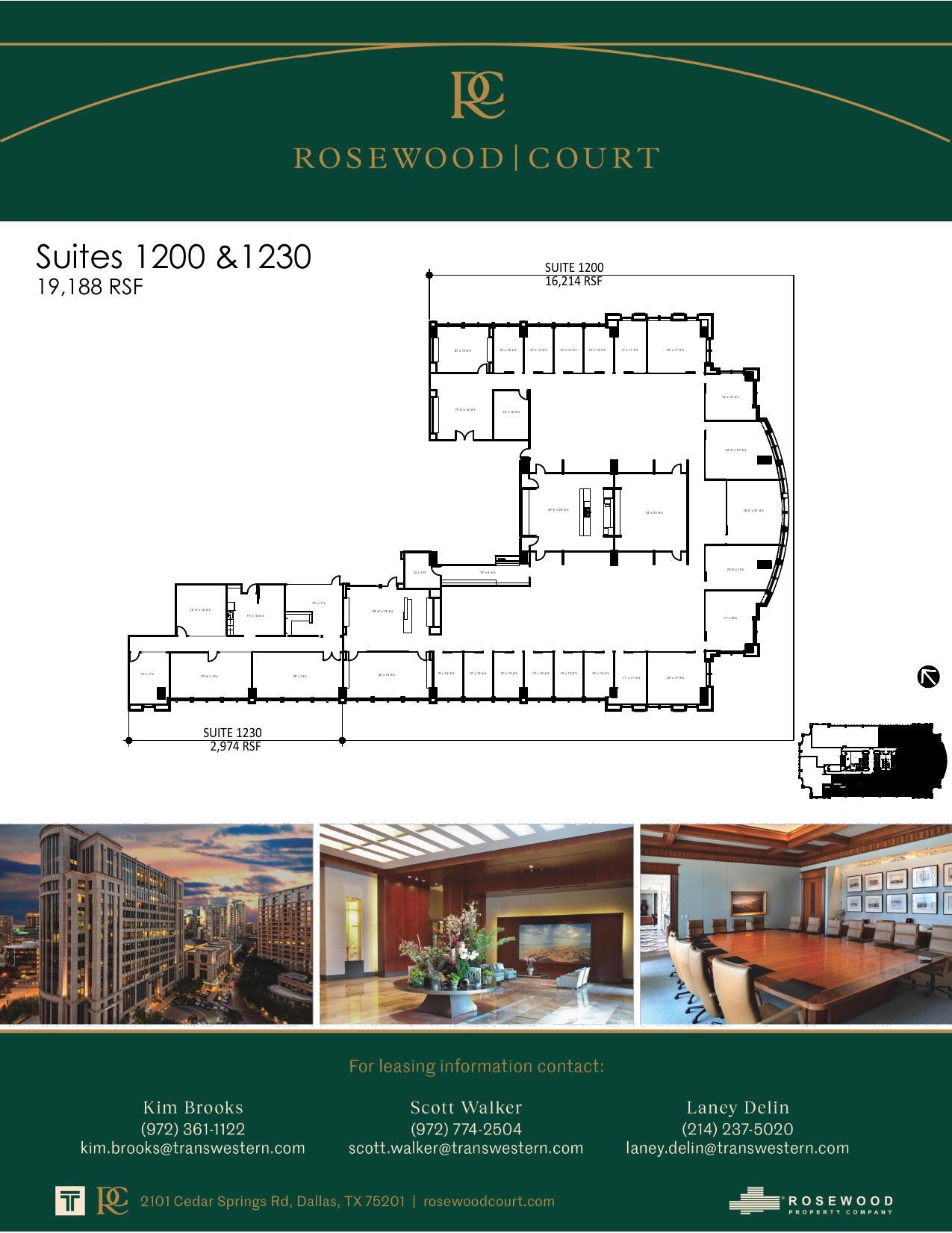 2101 cedar springs Rd, Dallas, TX à louer Plan d’étage– Image 1 sur 2