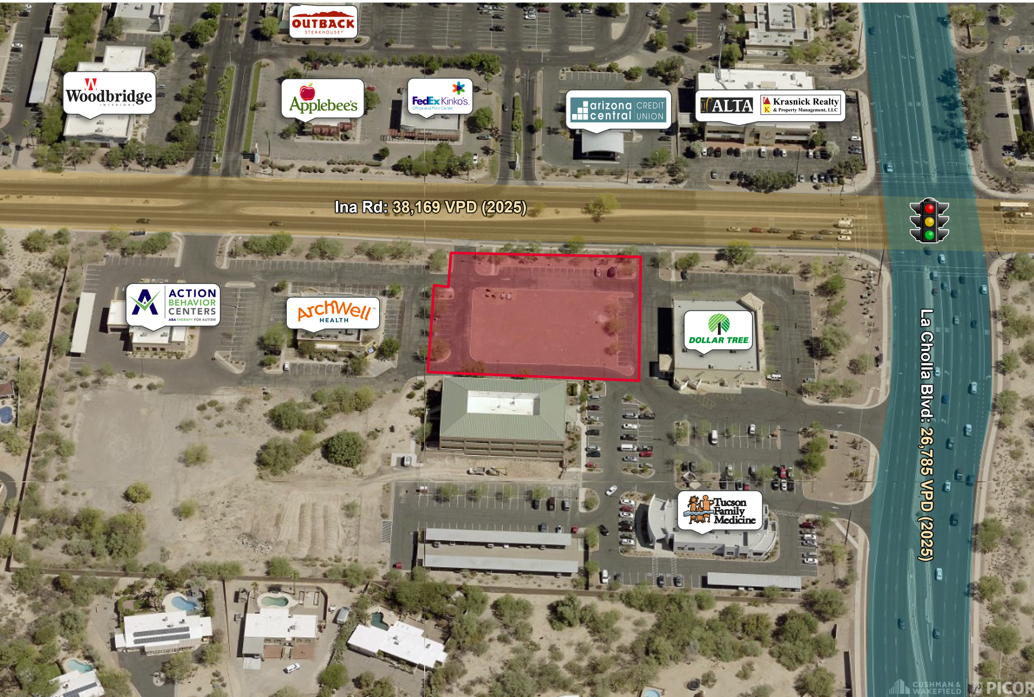 2225 W Ina Rd, Tucson, AZ à louer Photo de l’immeuble– Image 1 sur 8