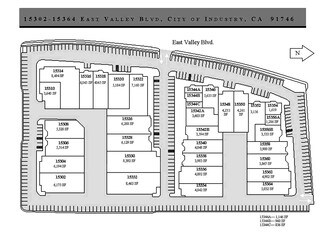 Plus de détails pour 15310-15332 E Valley Blvd, City Of Industry, CA - Industriel/Logistique à louer