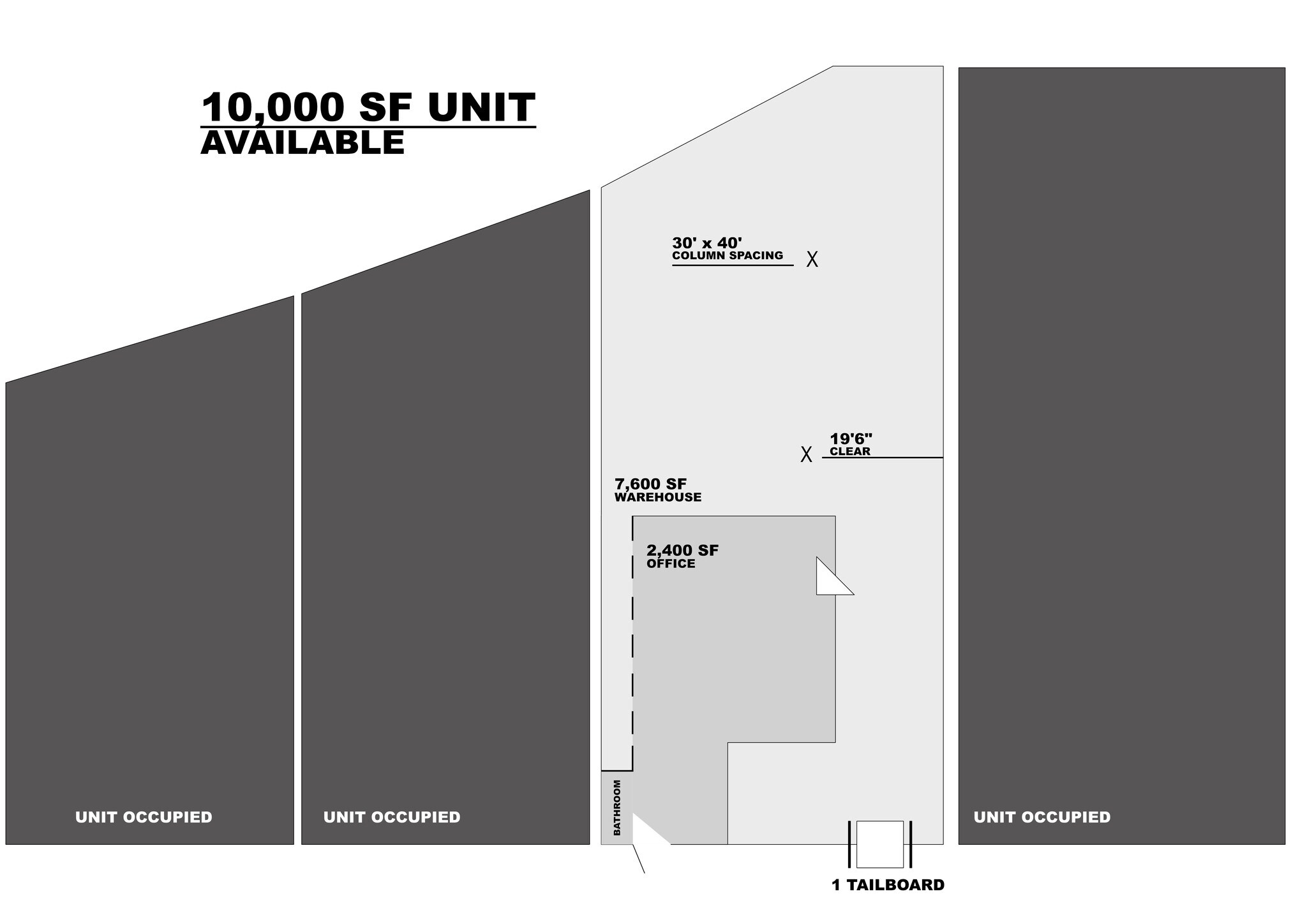 62-64 Grant Ave, Carteret, NJ à louer Plan d’étage– Image 1 sur 1