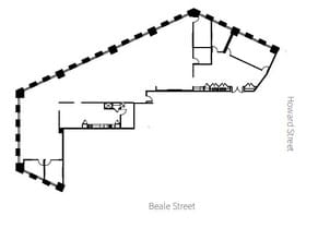 201 Mission St, San Francisco, CA à louer Plan d’étage– Image 1 sur 1