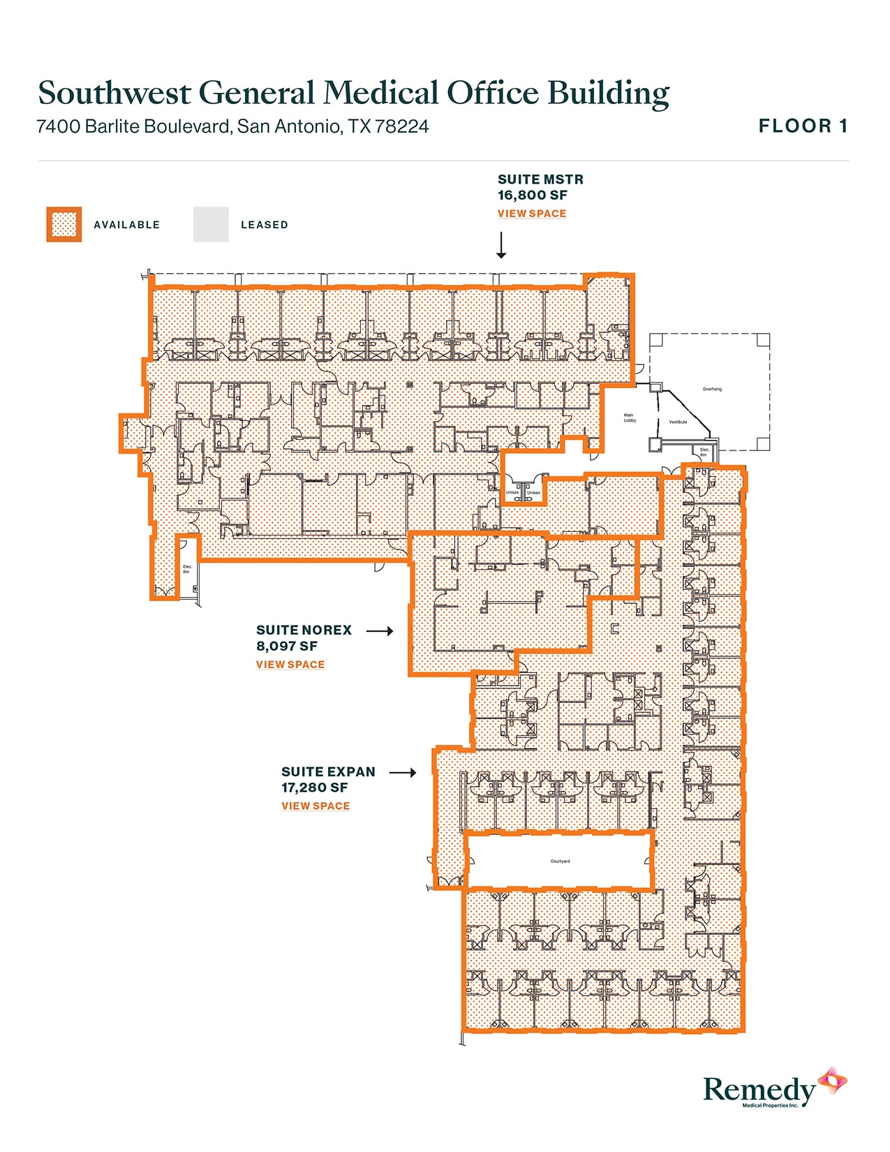 7400 Barlite Blvd, San Antonio, TX à louer Plan d’étage– Image 1 sur 1