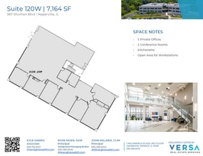 387 Shuman Blvd, Naperville, IL à louer Plan d’étage– Image 1 sur 1