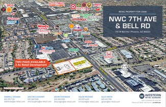 Plus de détails pour 710 W Bell Rd, Phoenix, AZ - Terrain à louer