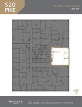 520 Pike St, Seattle, WA à louer Plan d’étage– Image 1 sur 1