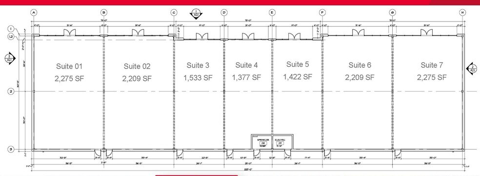 705 Centre of New England Blvd, West Greenwich, RI à louer - Plan d’étage – Image 3 sur 3