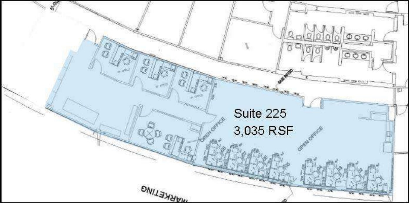 100 Paramount Dr, Sarasota, FL à louer Plan d’étage– Image 1 sur 1