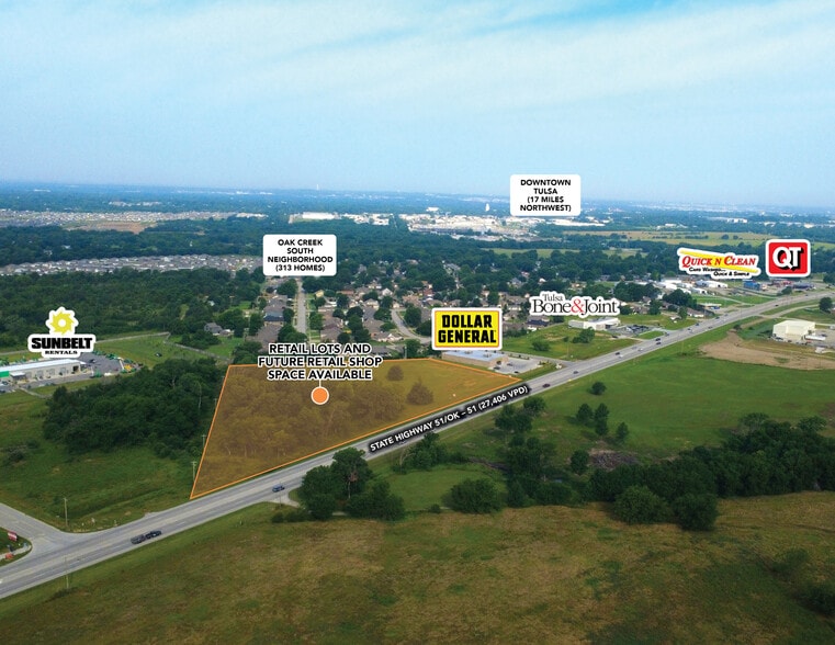 3611 E Nashville St, Broken Arrow, OK à vendre - Aérien – Image 2 sur 5