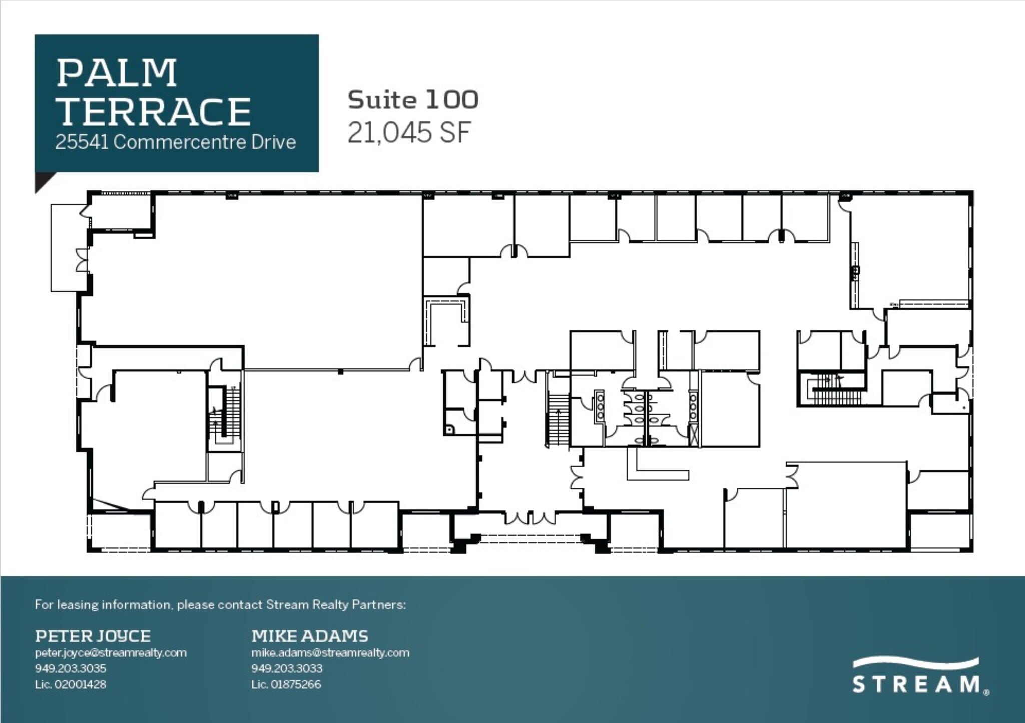 25521 Commercentre Dr, Lake Forest, CA à louer Plan d’étage– Image 1 sur 1