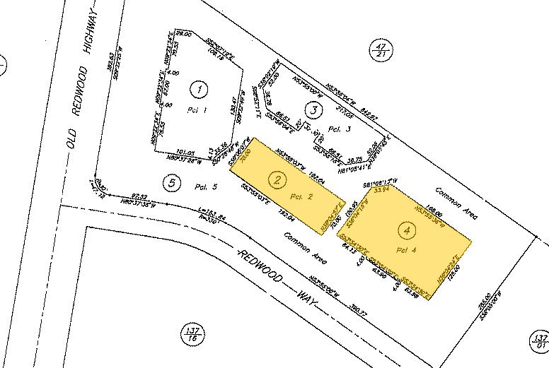 1360 Redwood Way, Petaluma, CA à louer - Plan cadastral – Image 3 sur 8