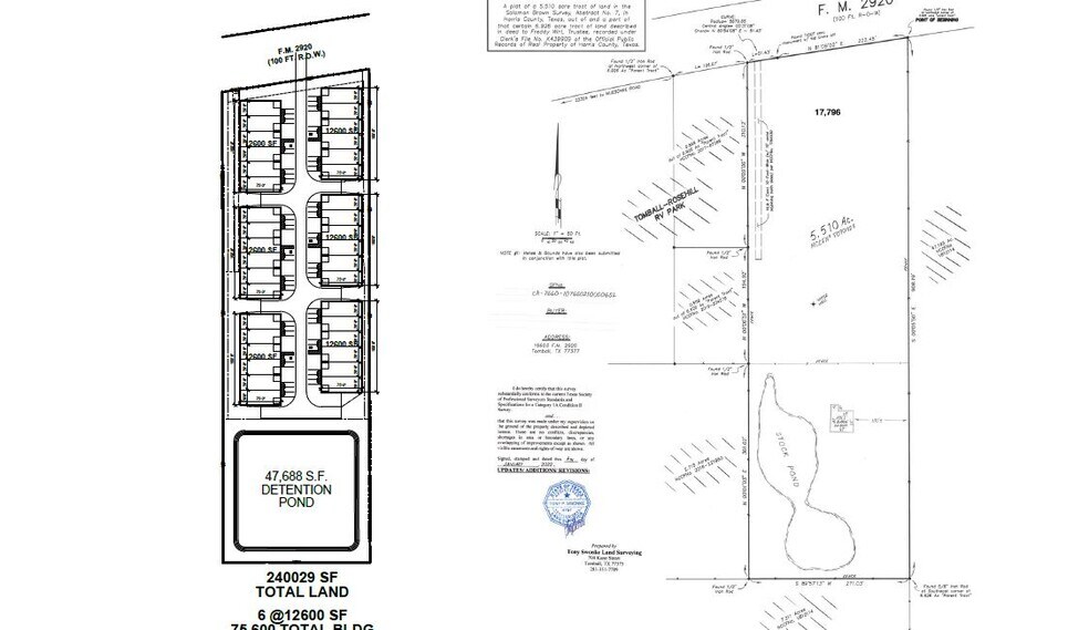 19603 FM 2920 Rd, Tomball, TX à vendre - Aérien – Image 3 sur 3