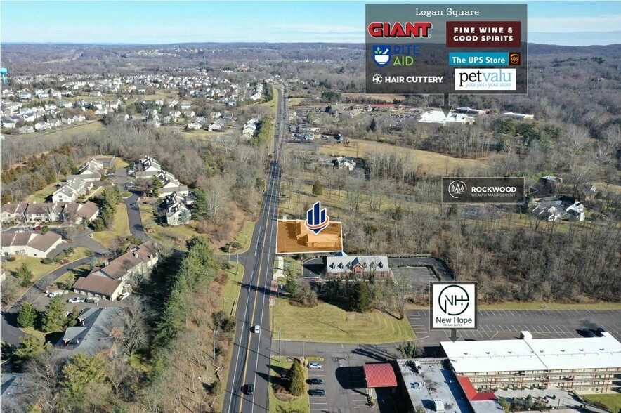 6446 Lower York Rd, New Hope, PA à louer - Aérien – Image 3 sur 6