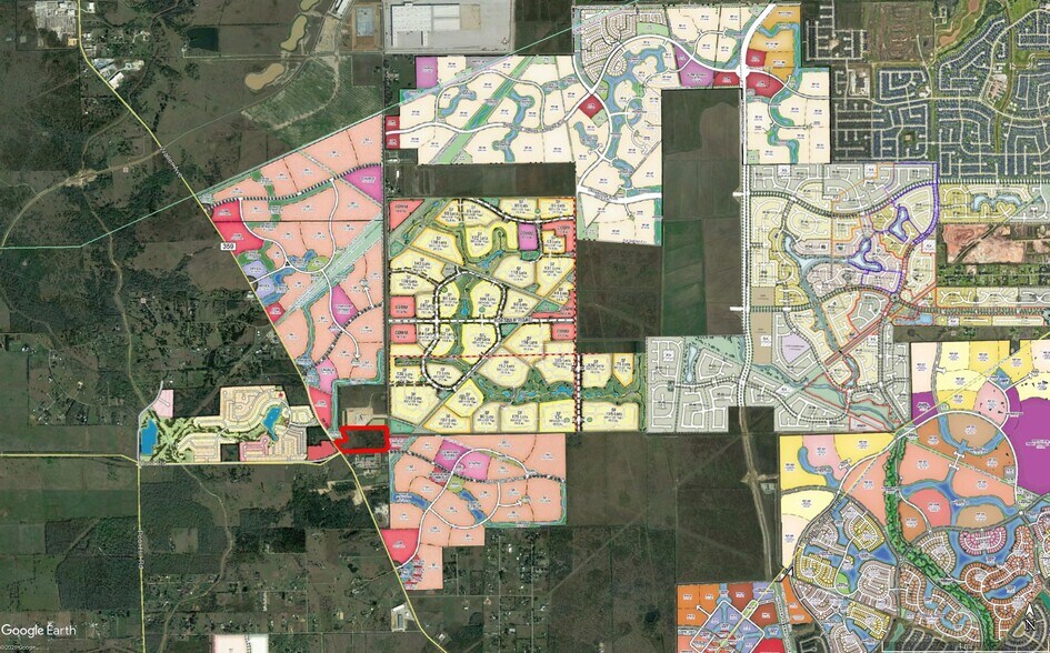 FM 359/Jordan Rd, Fulshear, TX à vendre - Aérien – Image 2 sur 3