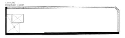 166 W 125th St, New York, NY à louer Plan d’étage– Image 2 sur 2