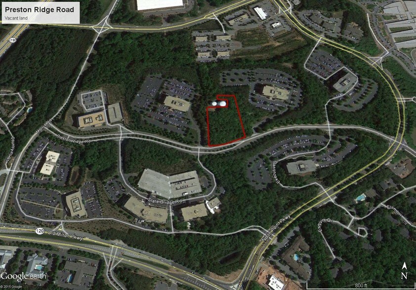 0 Preston Ridge Rd, Alpharetta, GA à vendre - Aérien – Image 1 sur 1