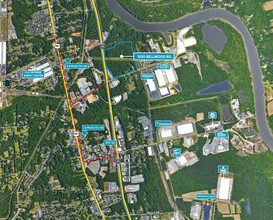 1930 Bellwood Rd, Richmond, VA - VUE AÉRIENNE  vue de carte - Image1