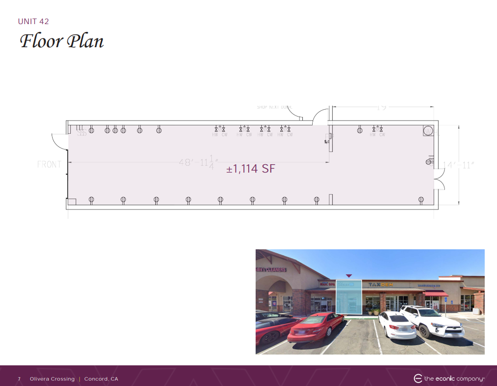 3375 Port Chicago Hwy, Concord, CA à louer Plan d’étage– Image 1 sur 1