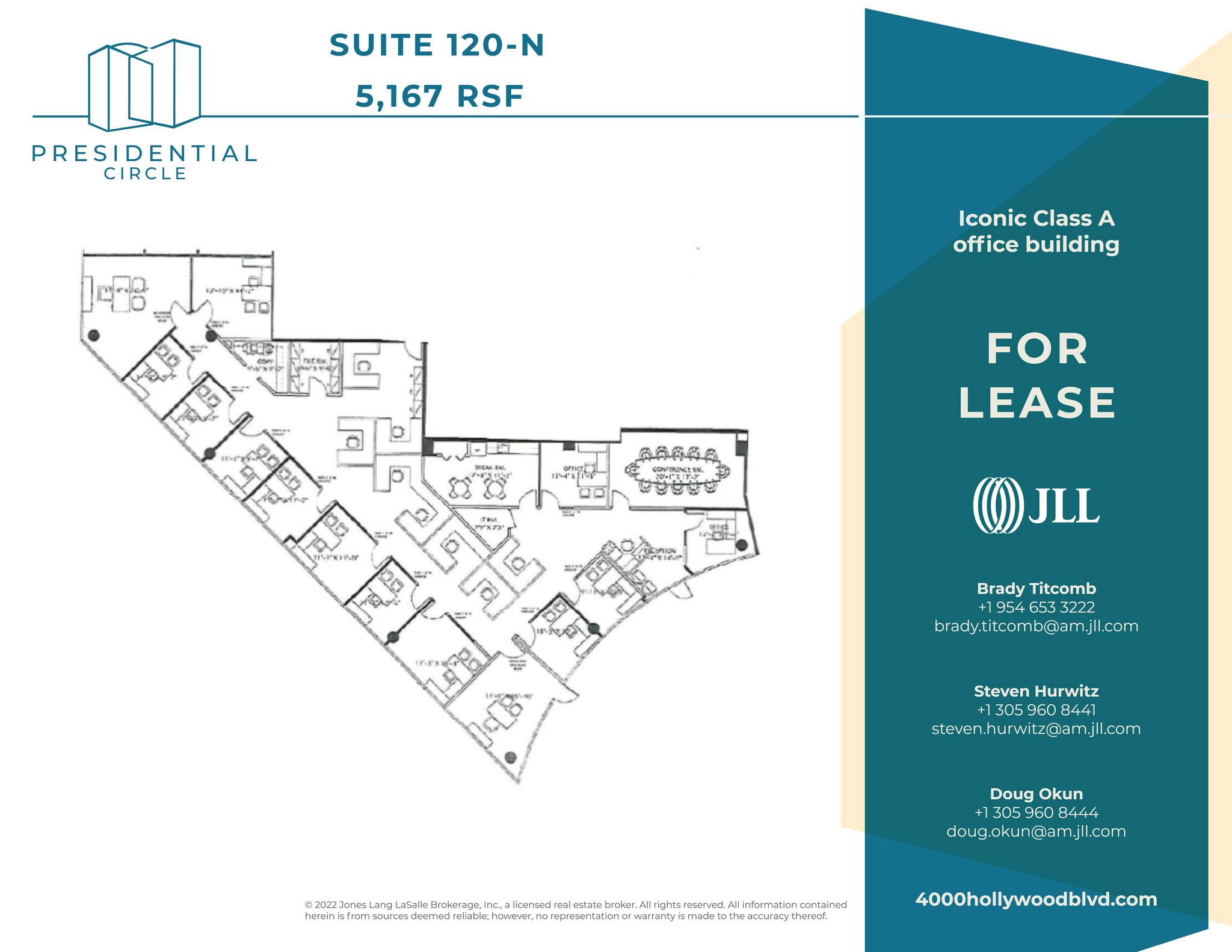 4000 Hollywood Blvd, Hollywood, FL à louer Plan de site– Image 1 sur 1