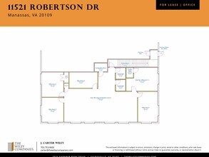 11521 Robertson Dr, Manassas, VA à louer Plan d’étage– Image 2 sur 8