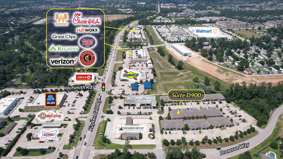25420 Kuykendahl Rd, Tomball, TX à louer - Aérien – Image 2 sur 4