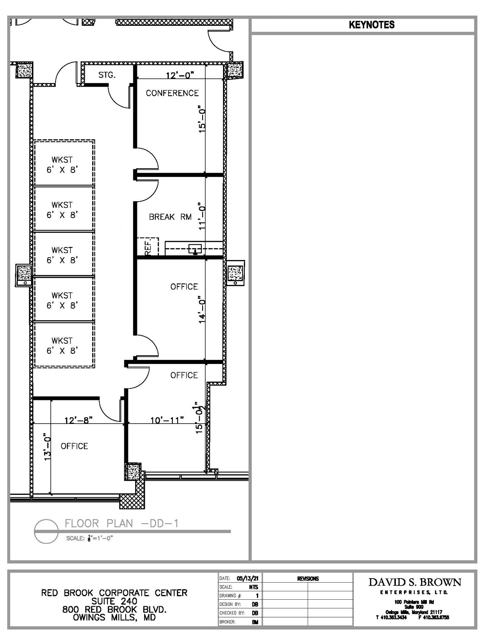 600 Red Brook Blvd, Owings Mills, MD à louer Plan d’étage– Image 1 sur 1