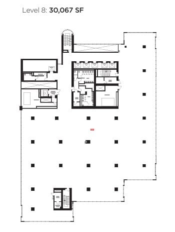 8 Spadina Ave, Toronto, ON à louer Plan d’étage– Image 1 sur 1
